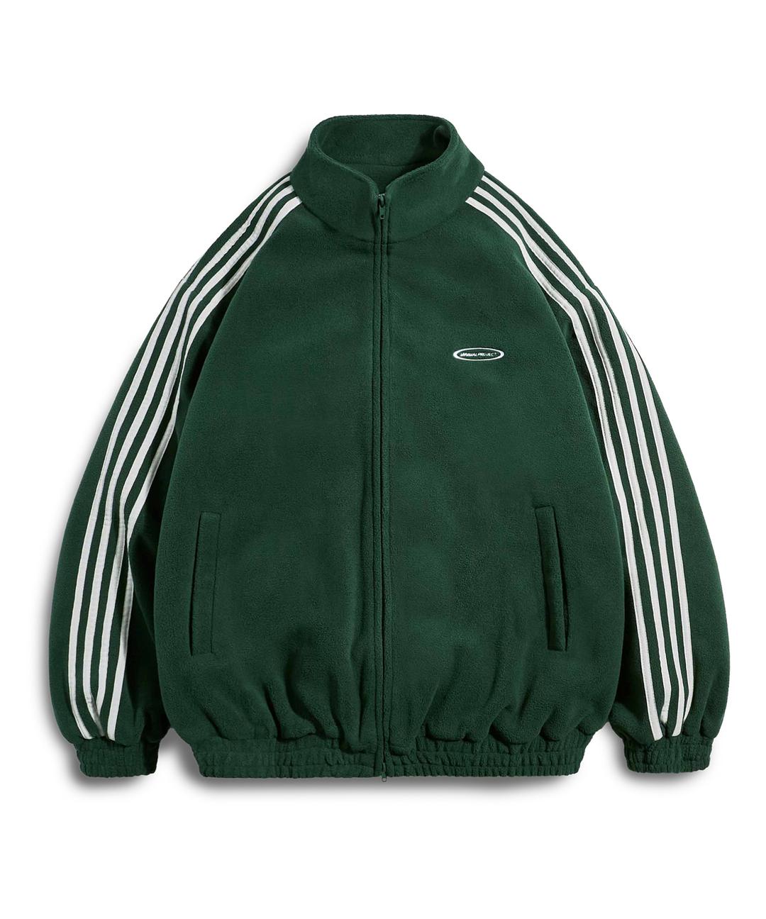 사이드라인 헤비 플리스 트랙 자켓 MJK130 [GREEN]