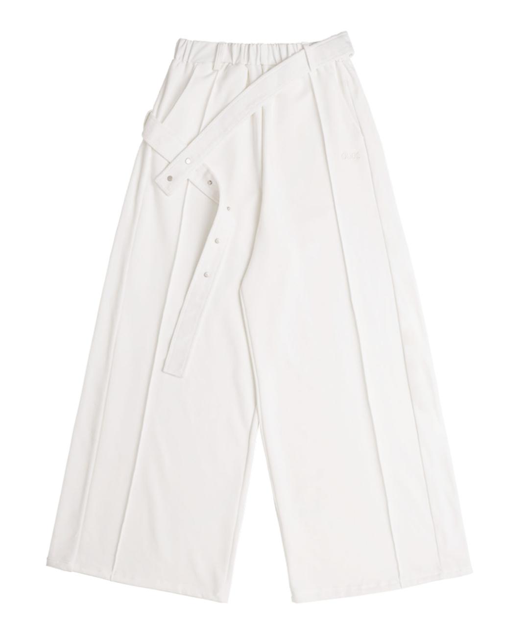 [PREVIEW] Belt Wide Sweat Pants / Off White