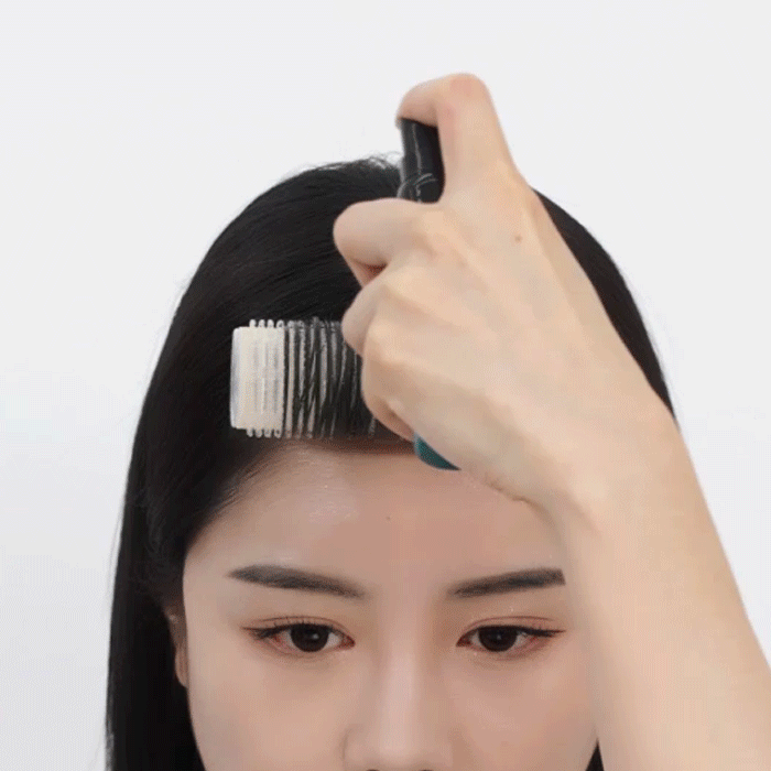 563랩 앞머리 볼륨펌