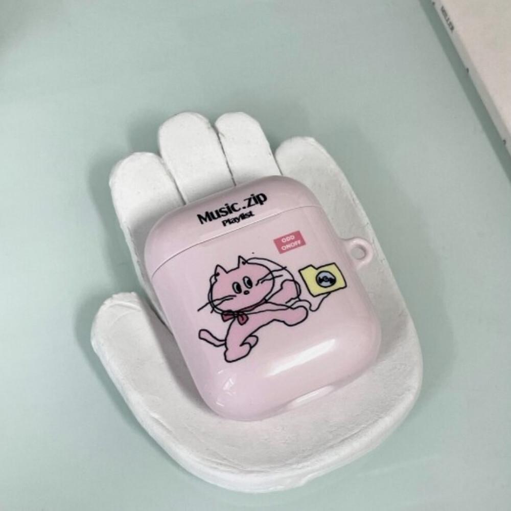 [오드온오프] Catty Airpods Case 캐티 에어팟 케이스