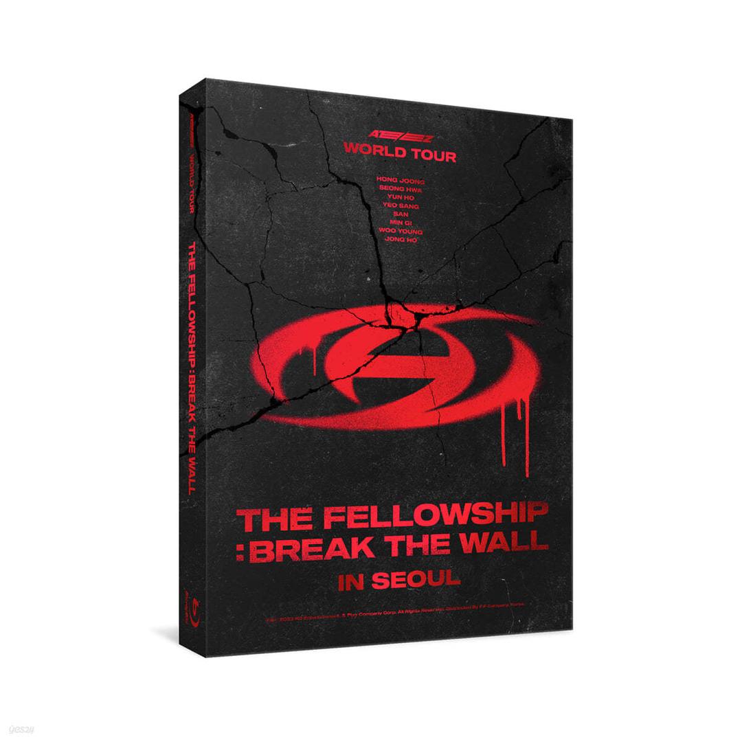 에이티즈 (ATEEZ) - ATEEZ WORLD TOUR [THE FELLOWSHIP : BREAK THE WALL] IN SEOUL [Blu-ray]