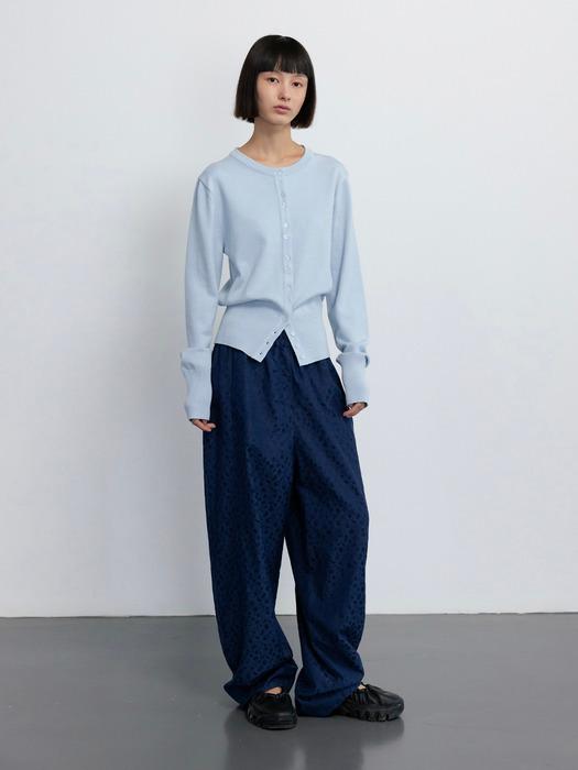 BUTTON CARDIGAN_LIGHT BLUE