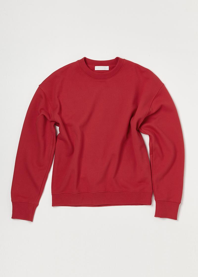 LOGO SWEATSHIRT IN RED