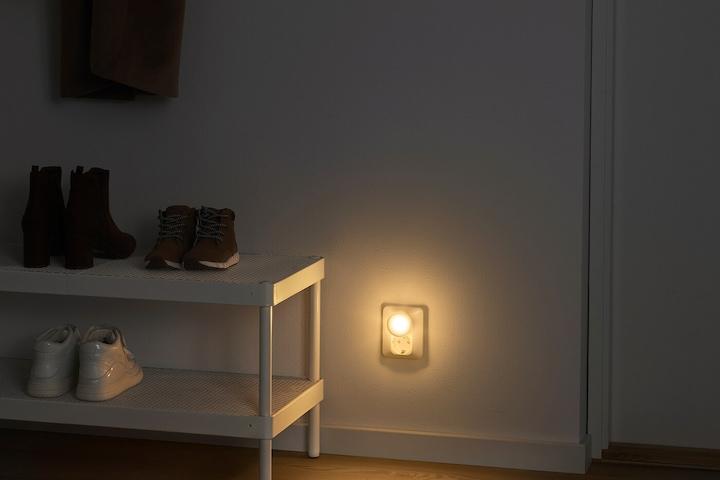 뫼르크레드 센서등 현관 복도 플러그식 (2입)