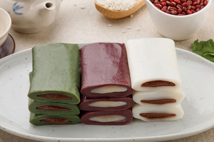 굳지않는 3색 앙금절편 1050g