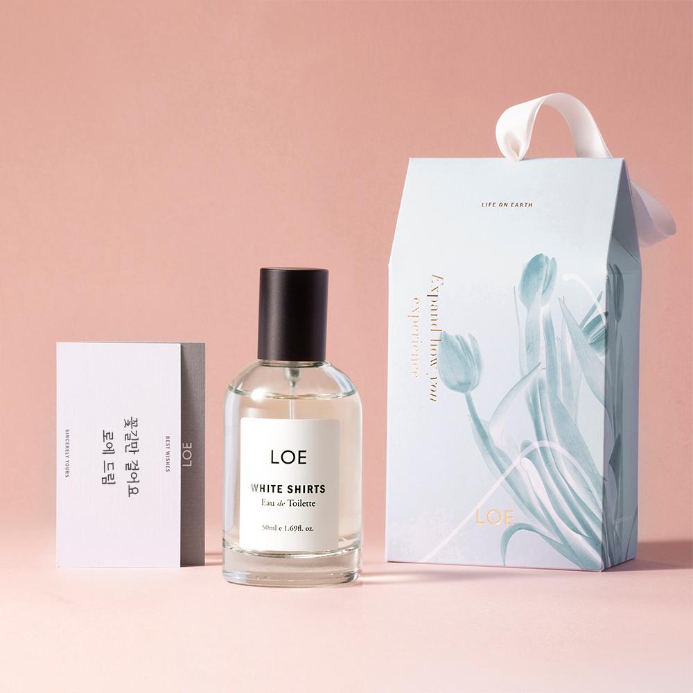 [신규-로즈시폰 출시] LOE 로에 비건 향수 50ml (향 선택)