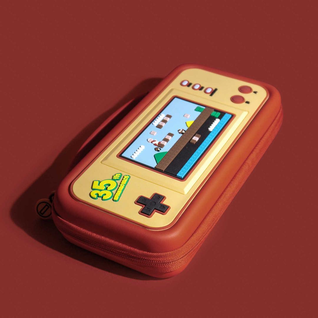 브라운 입체 마리오 35주년 레드 닌텐도 스위치2 2세대 파우치 케이스 악세사리