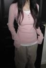 [nnn] Is button knit _ baby pink [24일 순차출고]