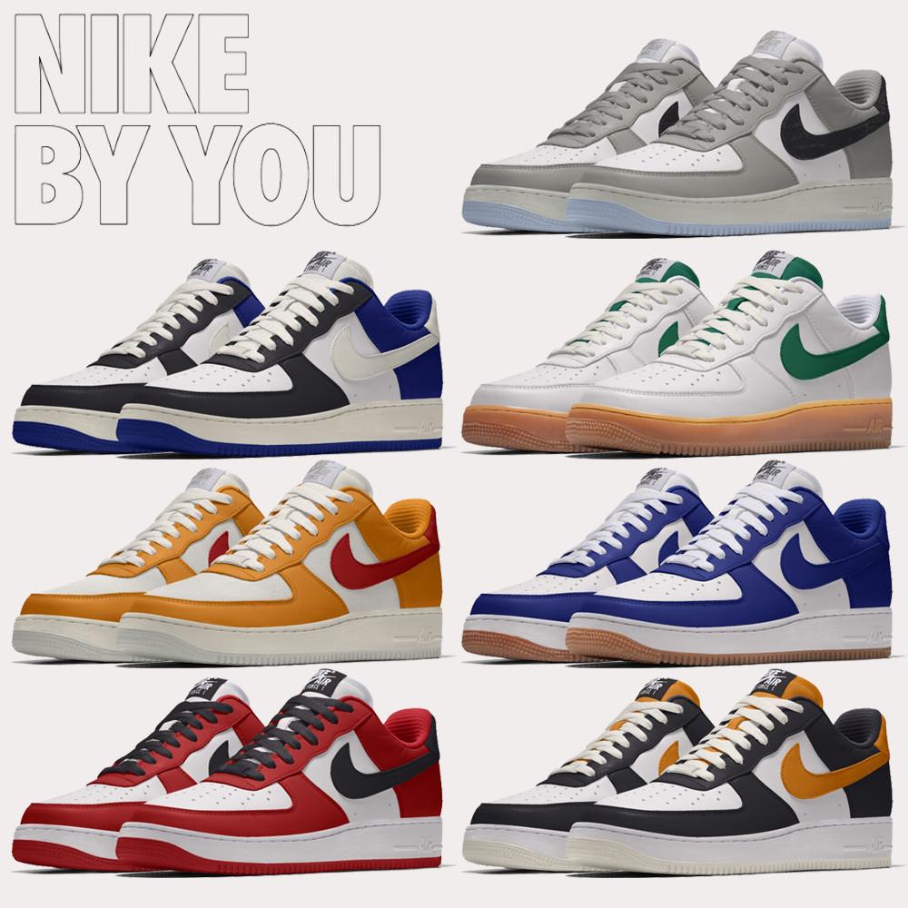 나이키에어포스1 로우 바이유 커스텀 프라그먼트 시카고 골지그린 할로윈