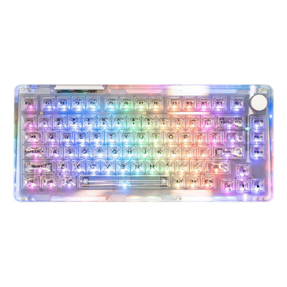 KiiBOOM 키붐 팬텀 81 V2 투명 기계식 키보드