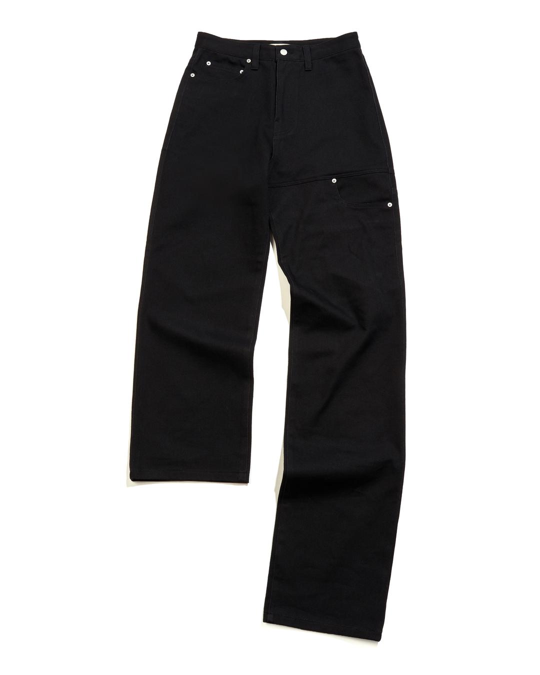 UNBALANCED PANTS BLACK