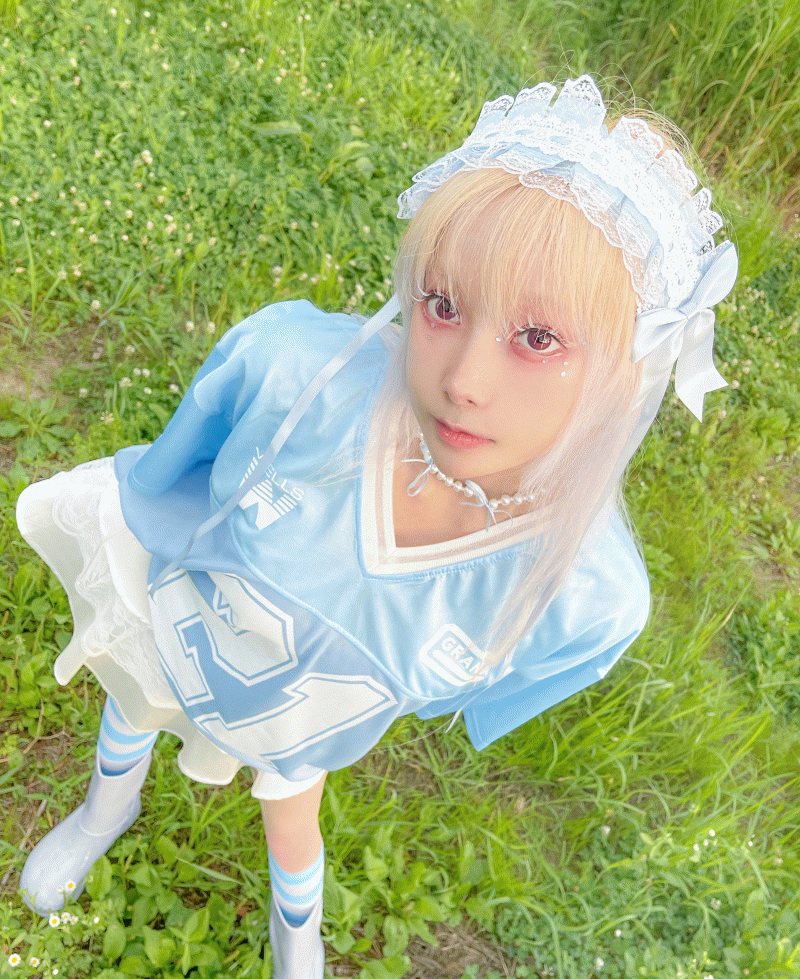 💞4컬러/당일출고💞 소녀감성 프릴 레이스 보닛 리본 헤어밴드 (헤도레,머리띠,펑크,메이드,공주,프린세스,오타쿠,코스프레,양산형)