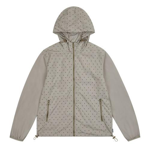 S CLEF DOT WINDBREAKER (BEIGE)