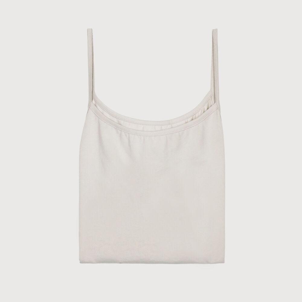 NATURAL DYEING BASIC SLEEVELESS DOROTHY_OATMEAL