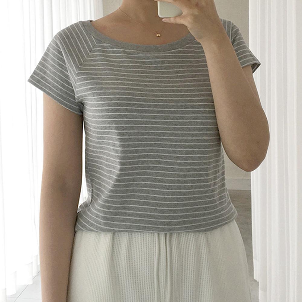 SALE (재진행) OUNCE 온스 잔느 스트라이프 티 jeanne T (당일발송)