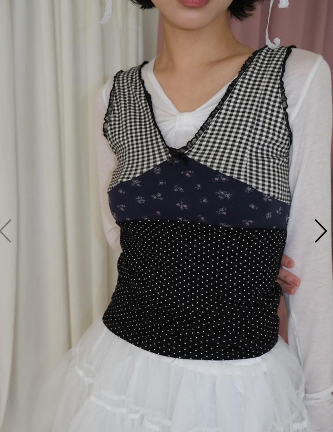 샤키리 모카 레이스 탑 블랙 모리걸 모리룩 | 후루츠패밀리