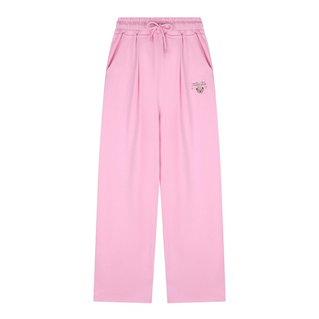 (2023 SS) Teddy’s Love Lovely Track wide pants (PINK)