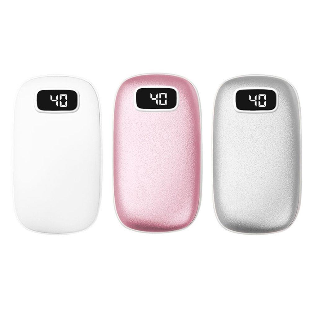 폰세상 충전식 조약돌 손난로 C타입 휴대용 대용량 보조배터리 5000mAh