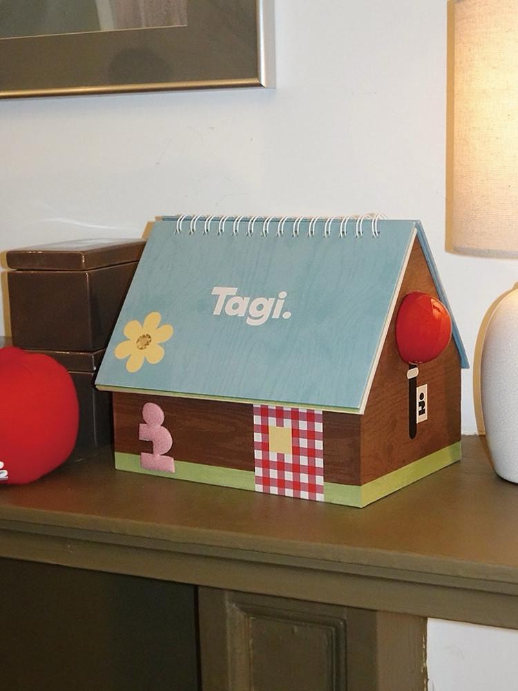 Tagi 2024 house calender 테이블 인테리어 장식 달력