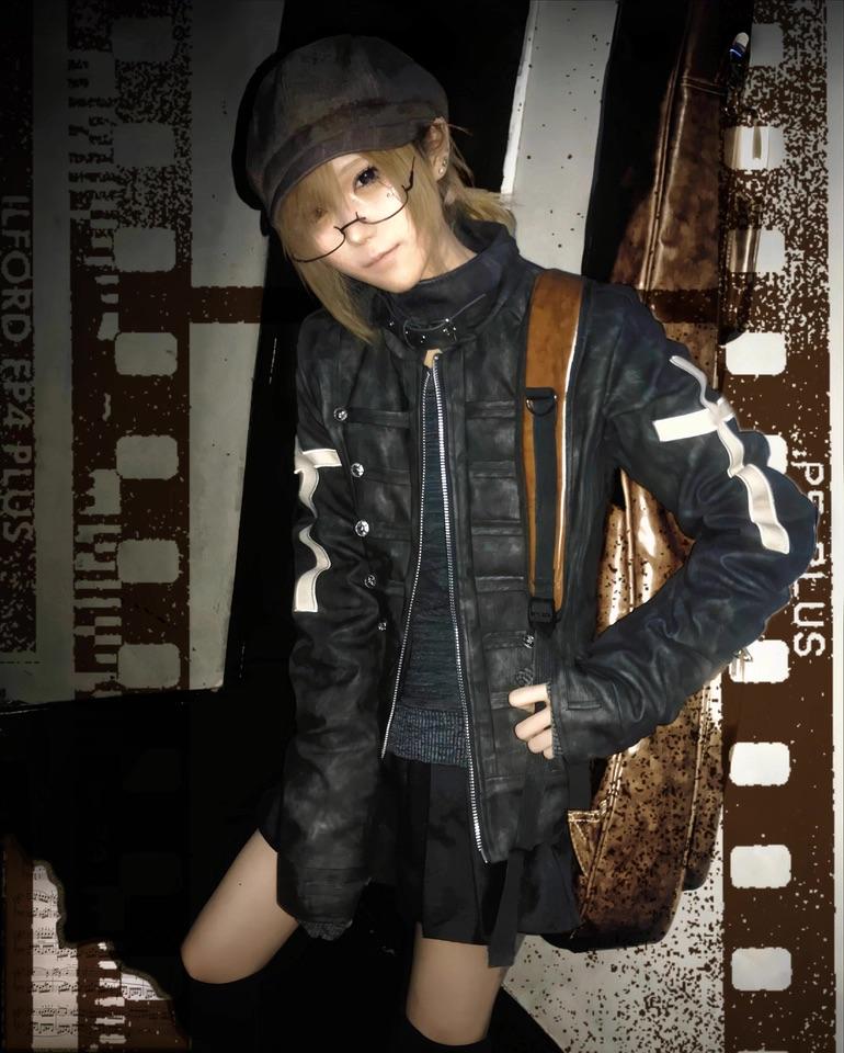 DETW Cross button-down slim leather jacket