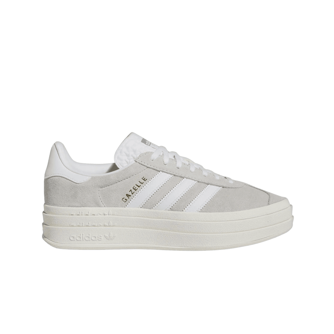 (W) Adidas Gazelle Bold Grey Cloud White
