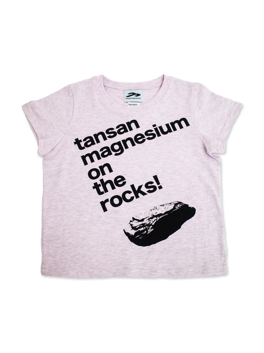 On The Rocks! W Tee in Light Pink