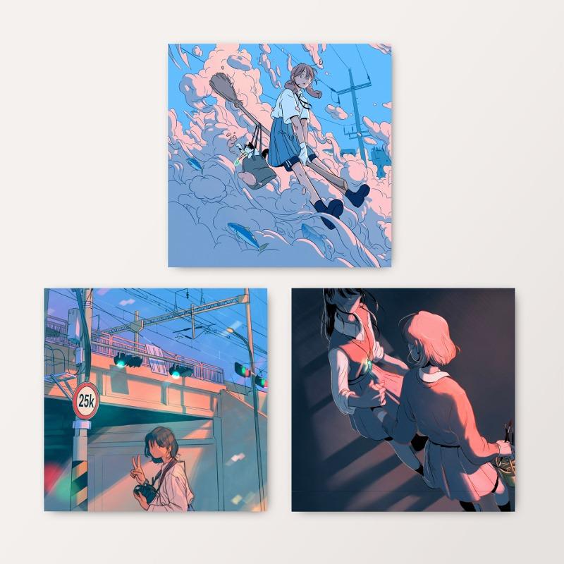 [예란] 정방향 엽서 세트