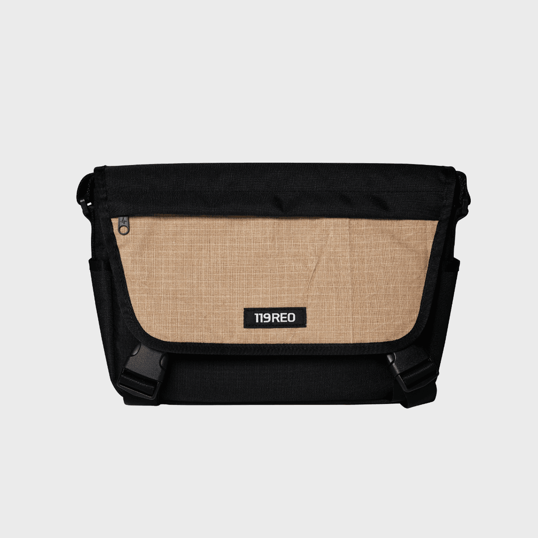 [ 119REO ] HERO MINI MESSENGER BAG BLACK / 히어로 미니 메신저백 블랙