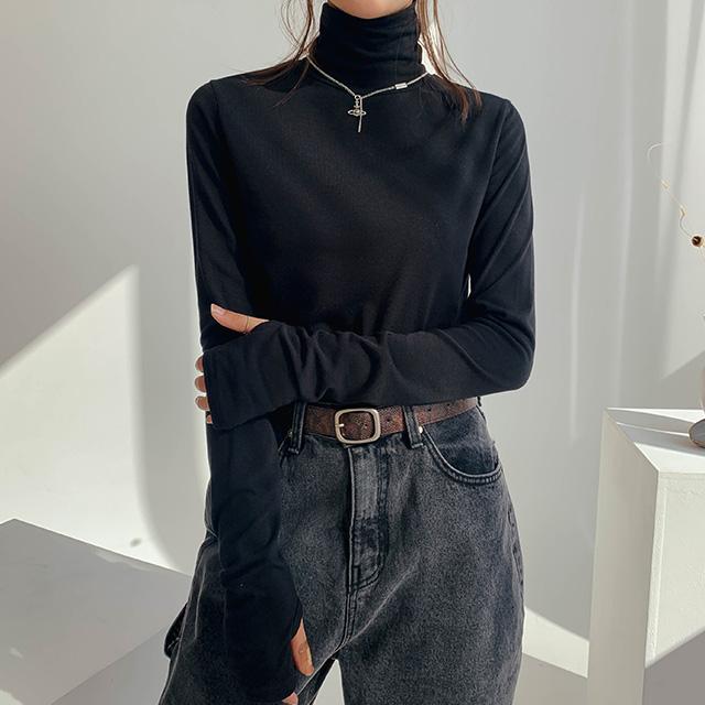 [속기모]폴라 워머티셔츠