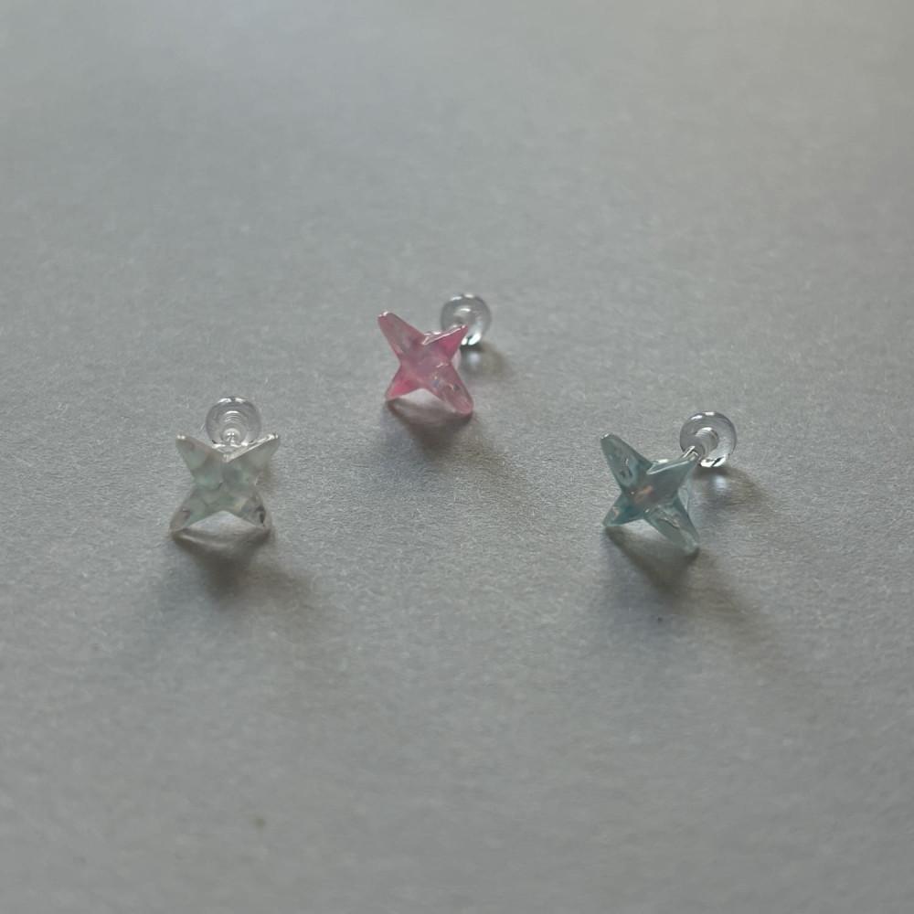 [아크릴] 오로라 섬광 바벨 (3colors)