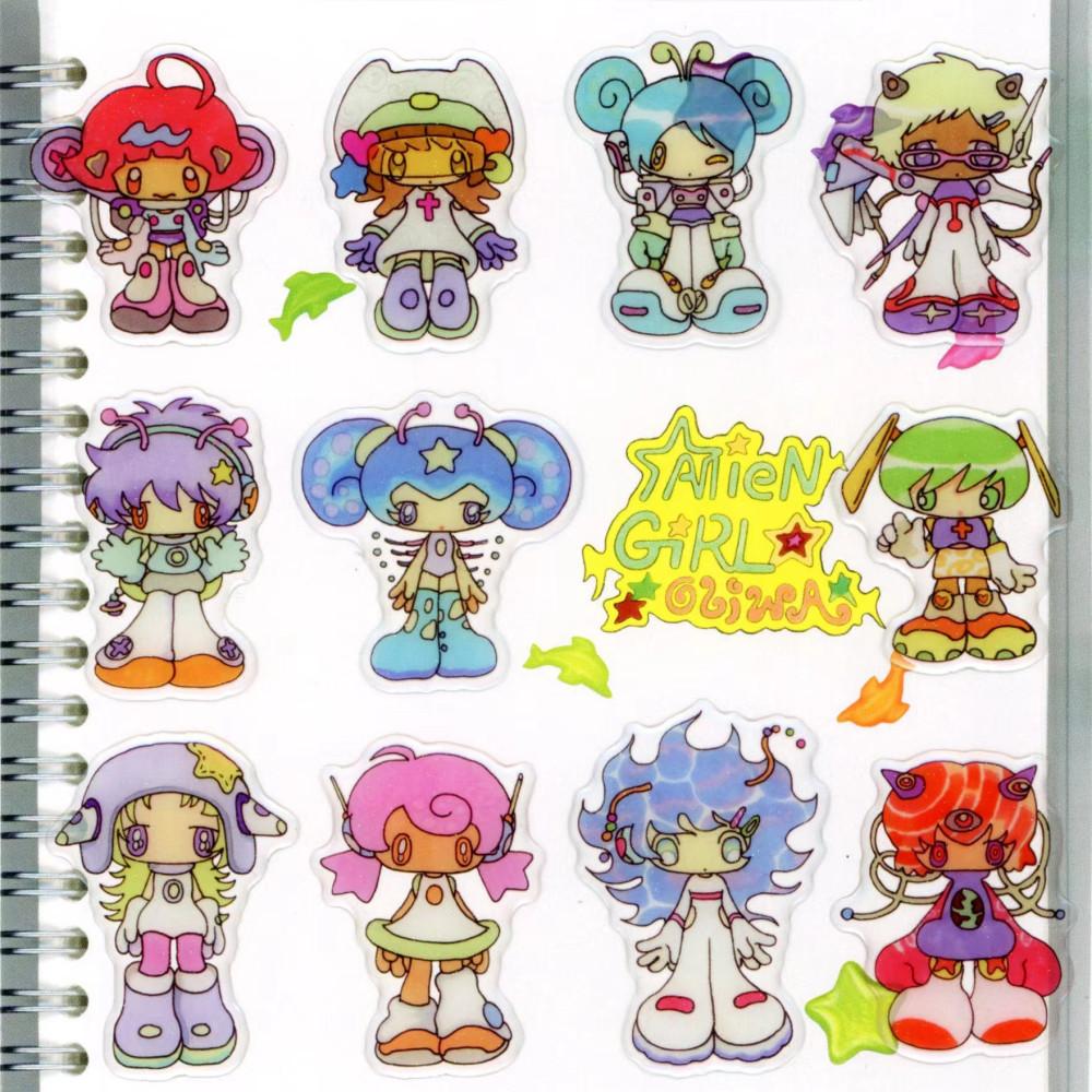 [ Oliwa ] My Alien Girls sticker