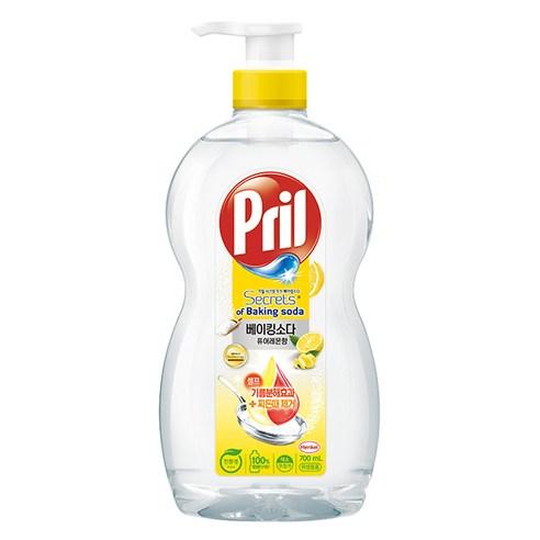 프릴 베이킹소다 주방세제 퓨어 레몬, 700ml, 1개 - 주방세제류 | 쿠팡
