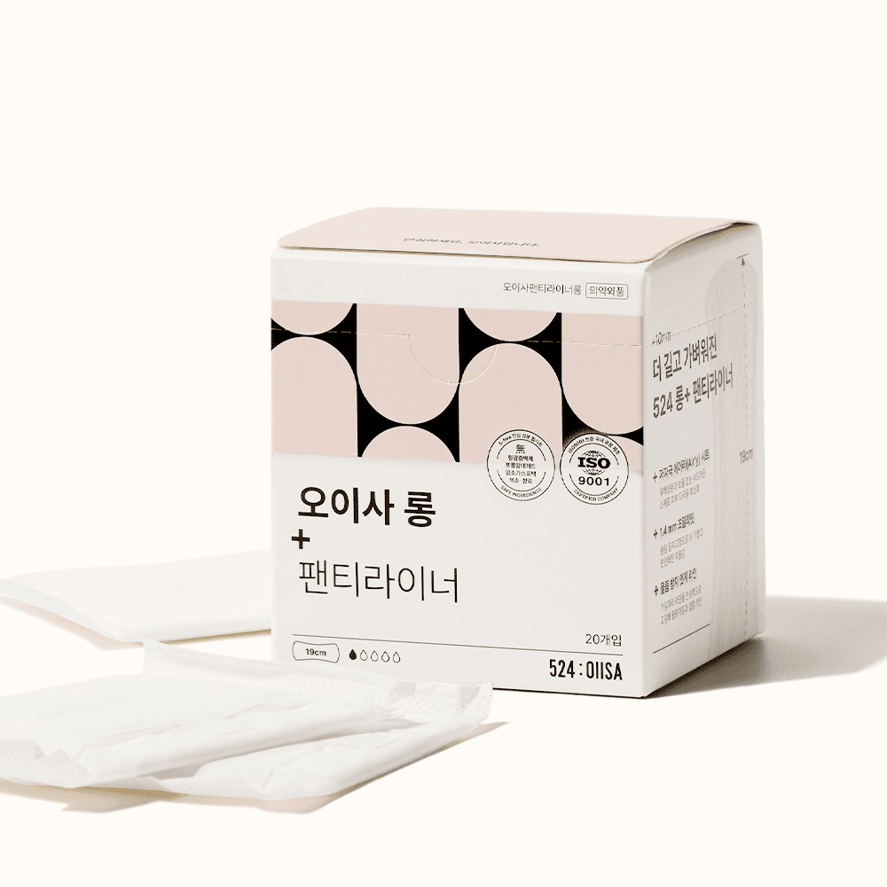 오이사 19cm 롱 팬티라이너 (20매)