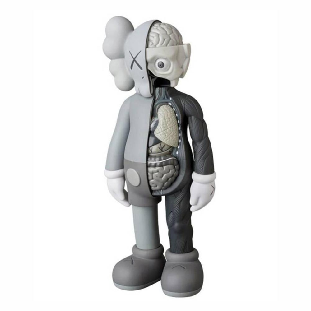 Original kaws 카우스 피규어 37cm 인체해부 그레이 16인치