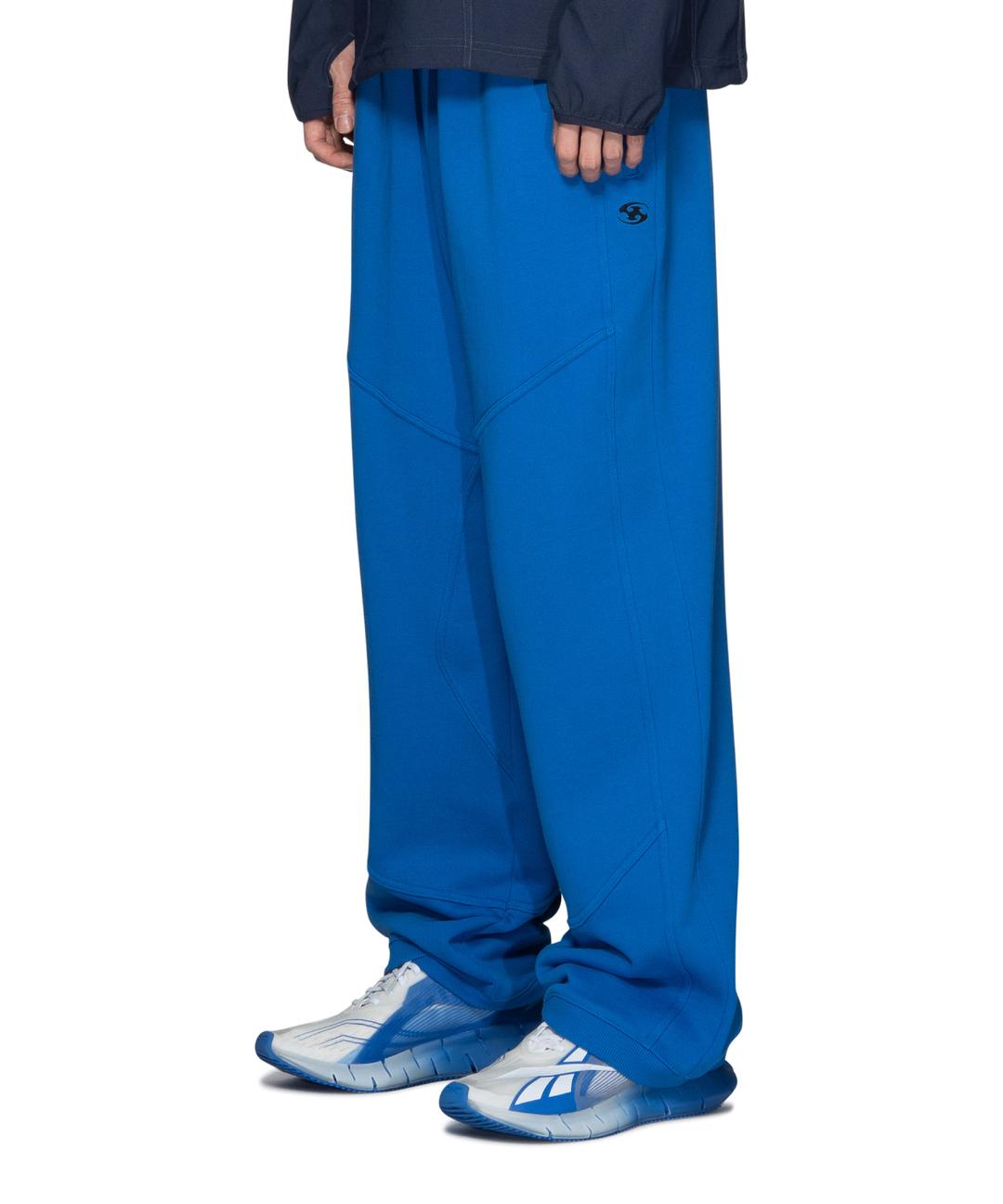 23FW PANELDED SWEAT PANTS BLUE
