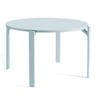 Rey Table Gull Laminate Tabletop Slate Blue Water Based Lacquered Beech