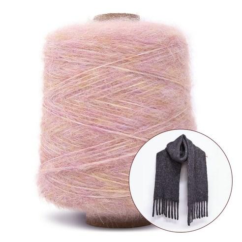진텍스 베를린 소프트 모헤어 뜨개실 미니콘사(200g), 07_인디핑크, 1개 - 뜨개실 | 쿠팡