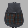 CHECK MIXED BACKPACK (GREY)