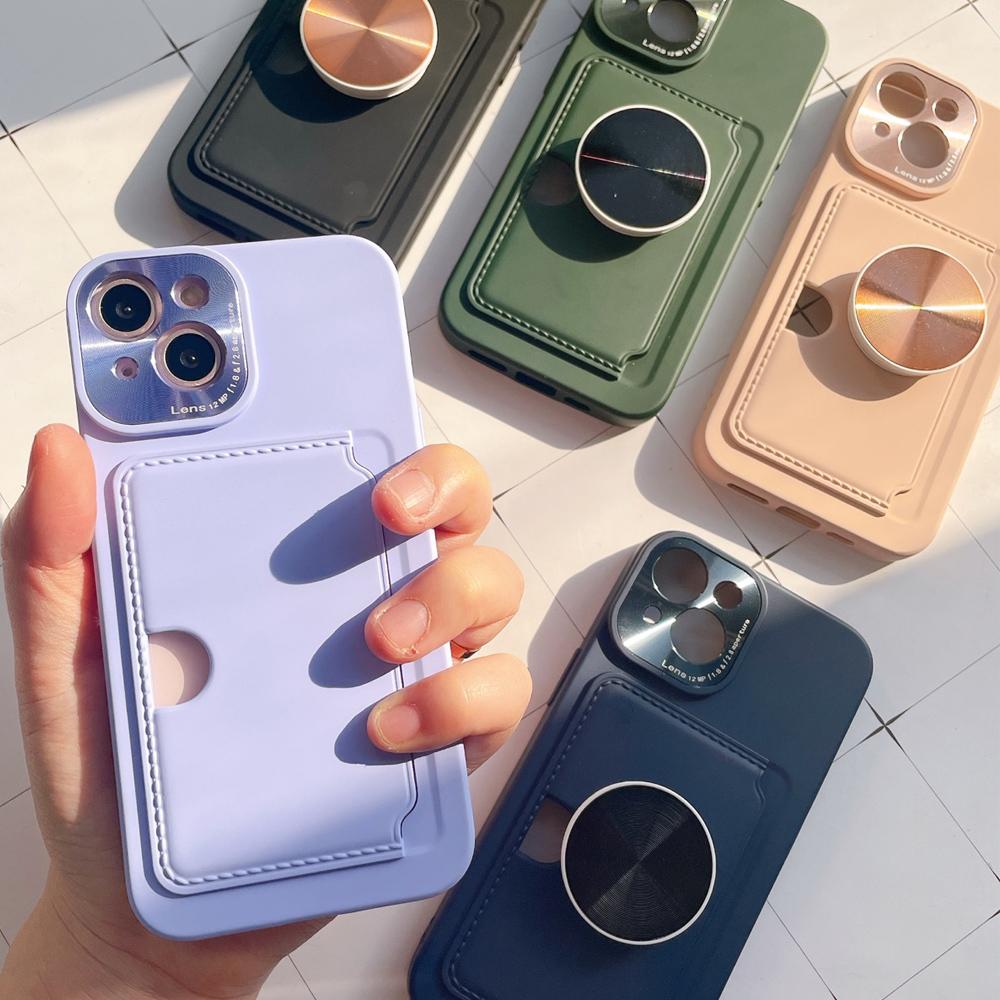 [당일발송] 메탈 렌즈 카드2장 카메라보호 실리콘케이스 아이폰12 미니 13 프로맥스 14 플러스 SE2 갤럭시S21 S22 울트라  S23 플러스 노트20 A53 A23