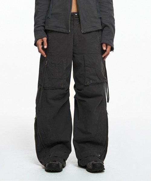 SLAY WASHING PANTS (UNISEX) CHARCOAL