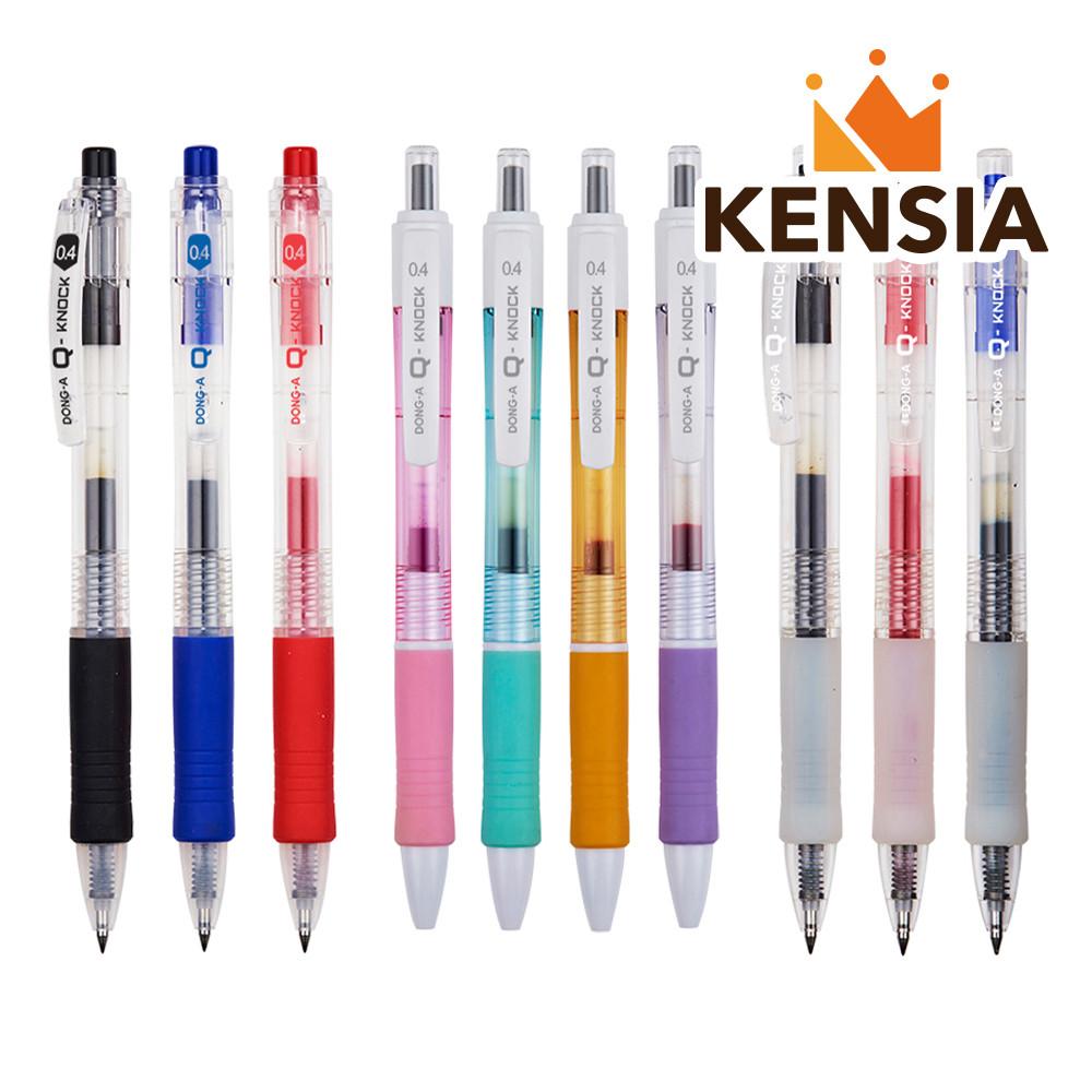 동아 Q노크 볼펜 큐노크 퀵드라이 중성펜 Q Knock 잉크 젤펜