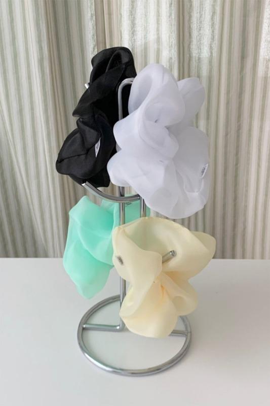 big organza scrunchie (4color)