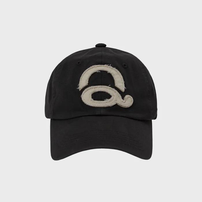 Washed Logo Ball Cap (Charcoal/White)