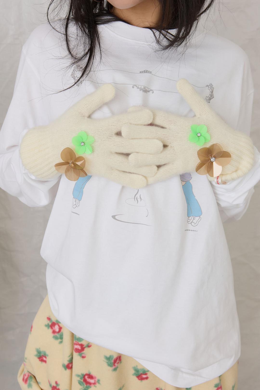 jelly flower gloves_ivory (10/31 출고 예정)