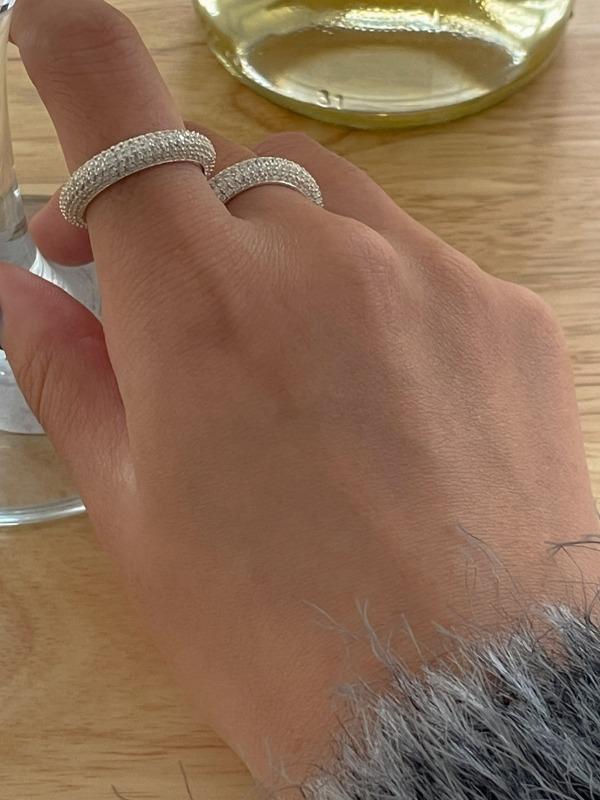 (92.5 silver) glow ring