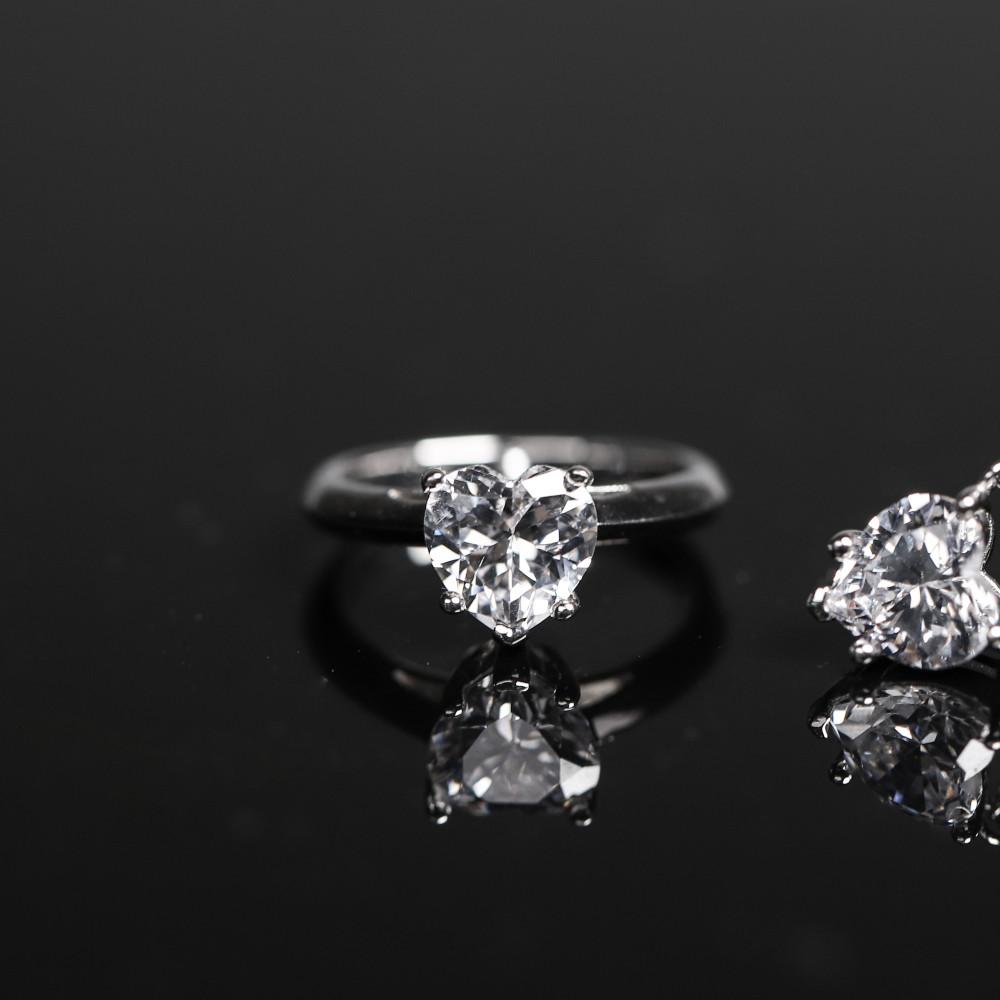 [SALE 50%] 클래식 하트 반지, Classic Heart Ring(무료 AS불가)