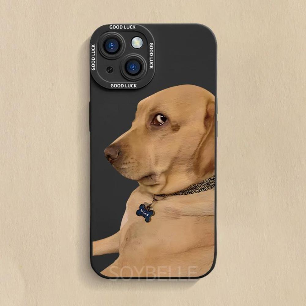 소이벨 Side-glance Dog Phone Case 9COLOR 곁눈질 댕댕이 케이스