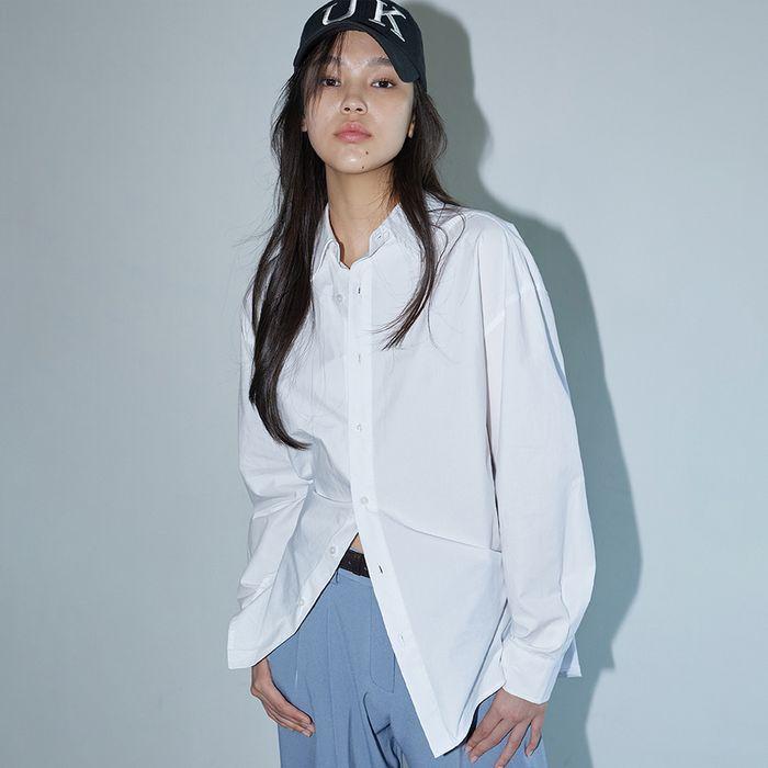 OVERSIZED COTTON SHIRTS IVORY