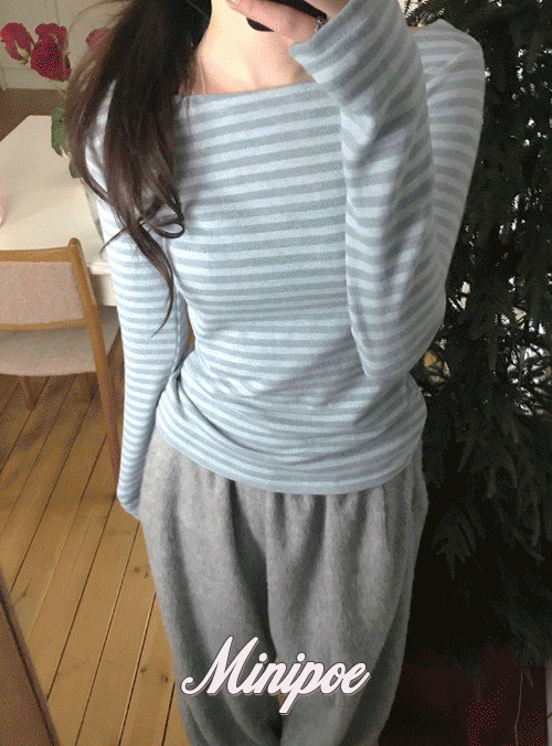 미니포에 [new컬러][윈터템☃️][MADE] 헤이 소브르 탑 (5color)