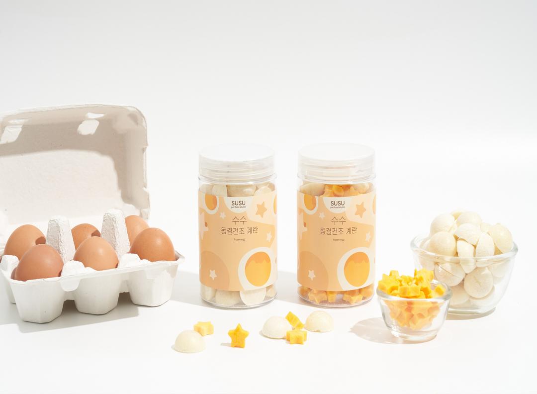 동결건조 계란스낵